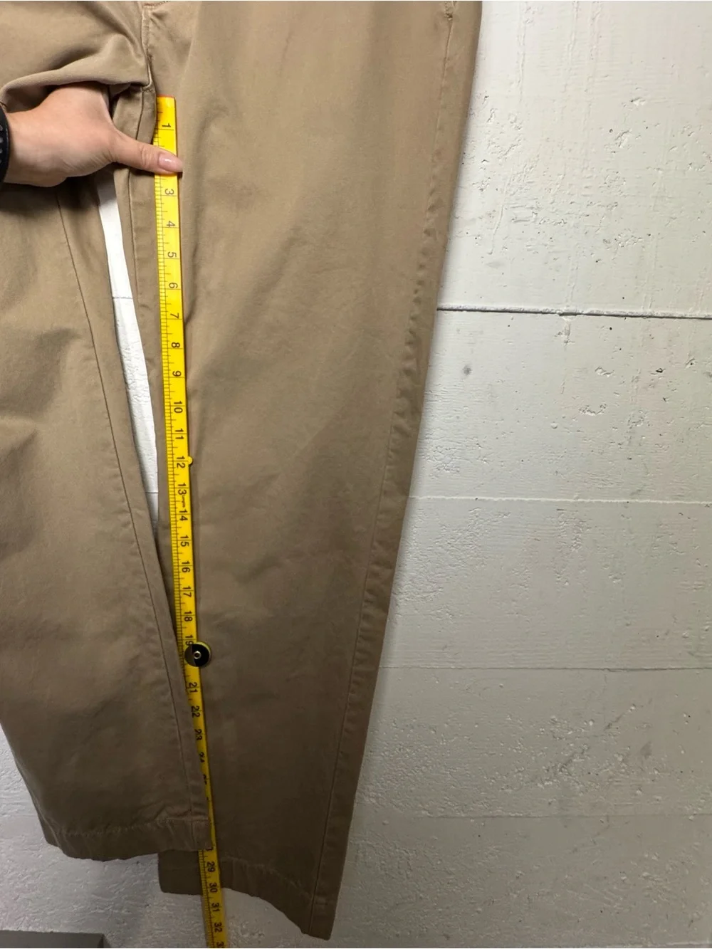 J. Crew Broken In Men's Tan Chino Pants 36 X 32